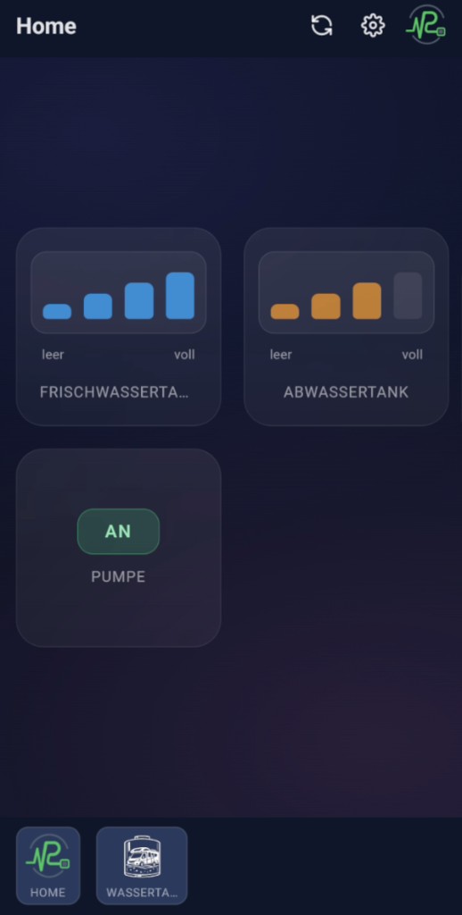 App Home Dashboard